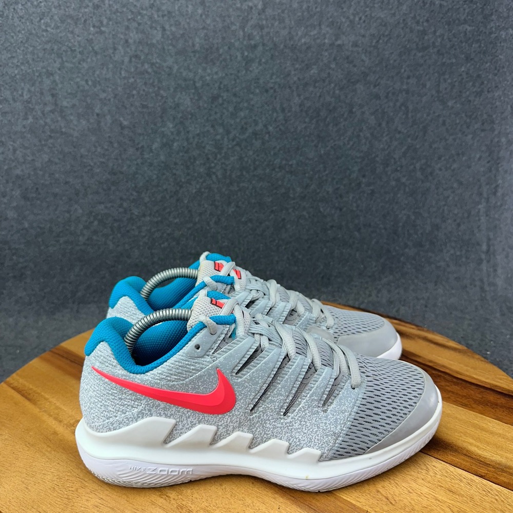 Nike Air Zoom Vapor X Women's Size 6 Tennis Shoe AA8027-064 Gray Blue